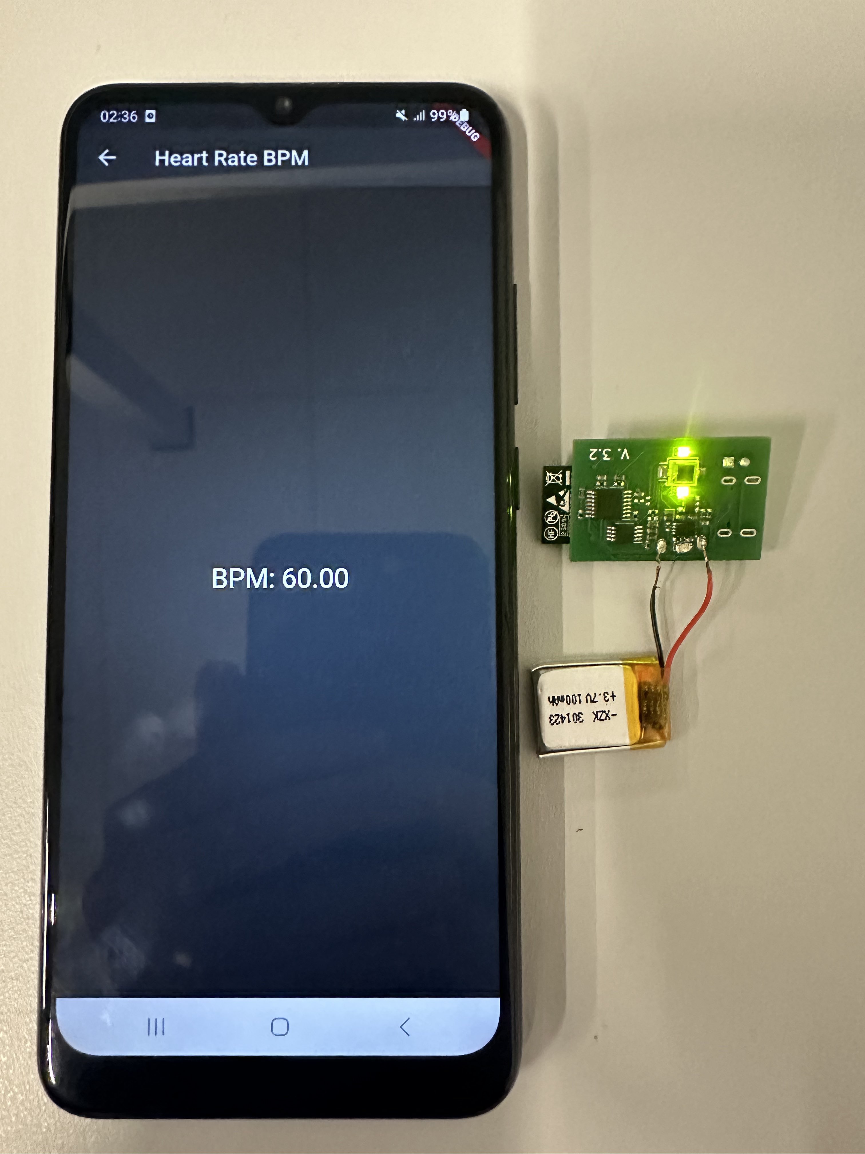 Sleep Wearable PCB - Internal Hardware